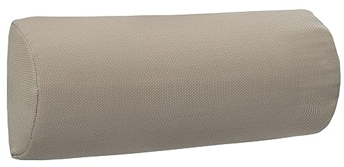 Homgoday Kopfstütze für Liegestuhl Kopfkissen Kissen Nackenkissen für Gartenliege Liegestuhl Balkonliege Strandliege Relaxliege Terrassenliege Taupe 40 x 7,5 x 15 cm Textilene