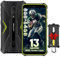 Ulefone Armor X12 Pro Outdoor Smartphone 8GB + 64GB/256GB SD, Octa Core Android 13 4860mAh 13MP+8MP 5,45'' HD+ IP69K Wasserdicht Handy ohne vertrag 4G Dual SIM Face ID NFC GPS - 2 Jahre Garantie Grün