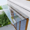 Türvordach, Außentürvordach, Verandavordach, Haustürvordach, Außenmarkise, Terrassen-/Verandamarkise, Fenster-Regenschutz mit transparentem Polycarbonat, Gebogene Türmarkise zum Schutz vor S