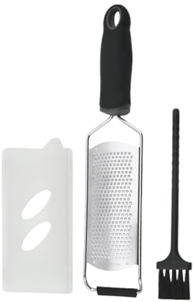 Rallador De Acero Inoxidable - Molino De Parmesano | Rallador De Queso De Acero Inoxidable | Cortadora Ergonómica De Acero Inoxidable Para Queso | Rebanadora Resistente Antioxidante