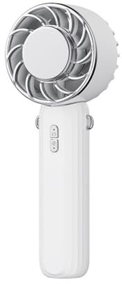 Guihydur Ventilador Portátil, USB Recargable, Mini Ventilador Eléctrico de Refrigeración por Turbina de Oficina, Mini Ventilador de Aire Acondicionado para