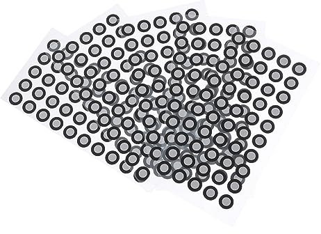 MUCKLILY 15blätter Reflektierende Markerpunkte Hochreflektierende Reißfeste Scanner Markierungspunkte Für Präzises Scannen Und Tracking Leicht Und Tragbar Für Scanner Anwendungen