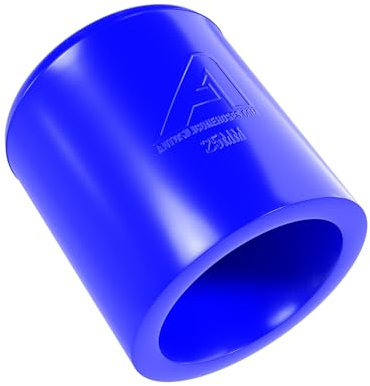 25mm (1) Blue Silicone High Temperature Round Blanking Cap Block Off Seal Rubber Hose Plug Bung