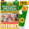 GREEN GUARDIA Schlupfwespen gegen Lebensmittelmotten - 1 Karte à 1 Lieferung - Effektiv & unweltfreundlich Lebensmittel Motten bekämpfen - Alternative zur Mottenfalle, Mottenspray, Pheromonfalle