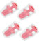 Bite Valve Replacement Sheath for Water Bladder, 4pcs Hydration Pack Bite Valve Replacement Silicone Nozzle Mouthpiece Replacement