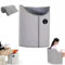 Leg Warmer Under Desk, Electric Foot Warmer, Heated Foot Rest, Foot Heater, Foldable Under Desk Leg and Foot Warmer, Portable Folding Leg Heater with Soft Blanket, Space Heater for Office and Home