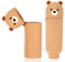 Tapvai Astuccio In Morbido Silicone, Astuccio Portapenne In Silicone, Astuccio In Piedi, Astuccio Animali Dolci Regali Per Ragazzi E Ragazze