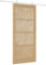 Porte Coulissante vidaXL avec Kit Quincaillerie 93x202 cm en Bois Massif de Pin