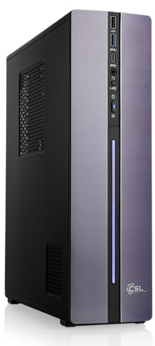 Gaming PC - AMD 5655G, Radeon, 64 GB RAM, 1000 GB SSD, WLAN, Windows 11 | Ryzen 5 6x 3.9 GHz, Radeon Grafik, M.2 NVMe, DDR4, Wifi, Win11 Home, günstiger Entry Level Computer für Zocker (A13024)
