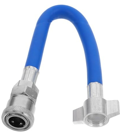 LOLIPPYY Lkw Luftanschluss Schlauch Adapter Auslaufsicher Robust Schnell Verbindbar Vielseitig Einsetzbar für Lufttank und Anhänger Widerstandsfähig Heavy Duty Luftaufnahme