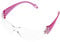 Science Schutzbrille für Kinder, bequeme und kratz- und stoßfeste Schutzbrille, kristallklarer Augenschutz, Polycarbonat-Material, 2 Farben – 1 Schutzbrille pro Bestellung, Fuchsia