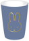 Haza Original Becher Miffy 25 cl 8 Stück blau