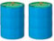 Duck Lot de 6 rubans adhésifs de couleur unie Bleu électrique 48 mm x 18,2 m