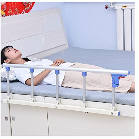 SHUDONGDEN Bettgitter Klappbar Für Ältere,Klappbar Bett Haltegriff Bettgitter,Bettgitter-Seitengitter Faltbar Für Ältere Menschen/Erwachsene, Tragbares Bettsicherheitsgitter