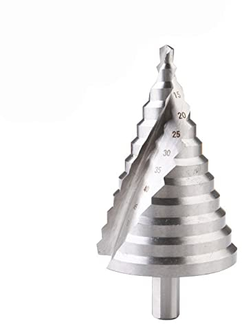 6–60 Mm Neuer Stufenbohrer, Spiralnut, Holz, Metall, Lochschneider, Hochgeschwindigkeitsstahl, HSS, Dreieckschaft, Stufenkegelbohrer, Lochbohrer