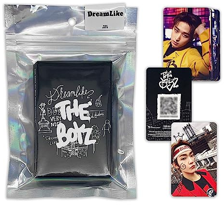THE BOYZ - 4th Mini ALBUM [DREAMLIKE] (PLATFORM ALBUM - DIY VER.) Case + Mini Card(QR Type) + Selfie Photocard + Official Photocard + Digital Contents + 2 Pin Button Badges