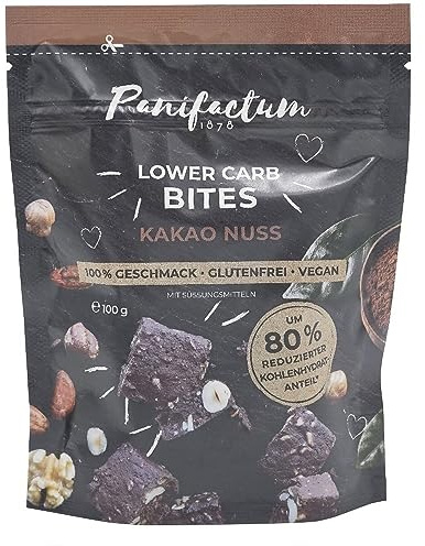 Panifactum Lower Carb Bites, Kakao Nuss, 100g (2)