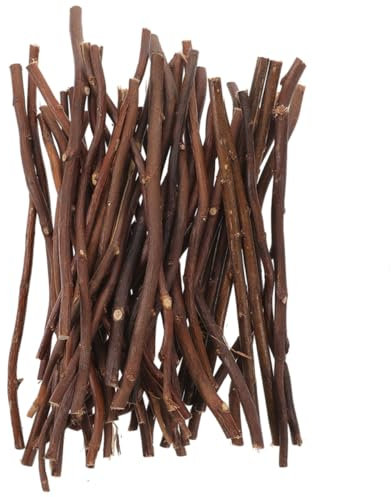 ifundom Holz-bastelset 50 Stück Naturholzzweige Stäbchen Zweige Zum Basteln Von Wohnkultur