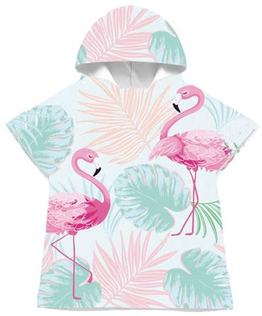 LOMTRATS Poncho de surf à séchage rapide, peignoir, sweat à capuche pour adultes, hommes, femmes ou familles, microfibre, pour natation, plage, surf, plongée, bain à la maison