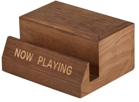 LIVASH 1 Stück Tischplatte „Now Playing“ Album-Cover-Halter Einzel-CD-Ständer LP-Display-Ständer
