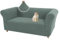 HonunGron Stretch Chesterfield Sofabezug 1 2 3 Sitzer, Couchbezug für Wohnzimmer, Spandex Jacquard Sofa Überwürfe rutschfest Sofa Überzug Waschbare Sofabezug für Haustiere (2 Sitzer,Grau Grün)