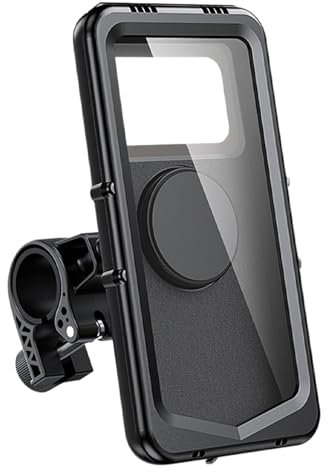 Handyhalterung für Motorrad, Handyhalterung für Motorradlenker – Handyhalterung für Motorrad, wasserdicht IP65, Zubehör für Fernsehen
