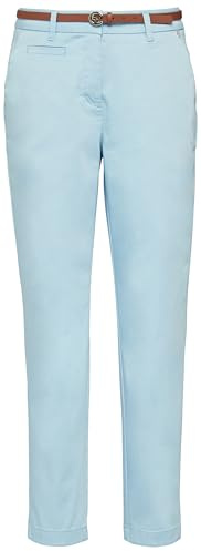 Comma Chino-Hose mit Gürtel