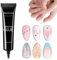 10g Rhinestone Glue Gel - Extra Strong 3D Craving Glue for DIY Art - Multi-functional UV Gel for Long Lasting Gem Designs