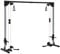 SPORTNOW Multi Home Gyms with Cable Pulley System, Cable Crossover Machine with 4 Handles for Full Body Strength Training, Power Rack for Home Workout, Black