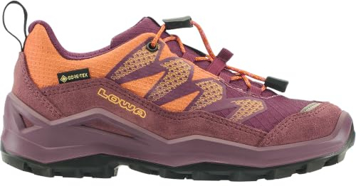 LOWA Kinder Maddox Pro GTX Low Schuhe, Altrosa-ton, 35