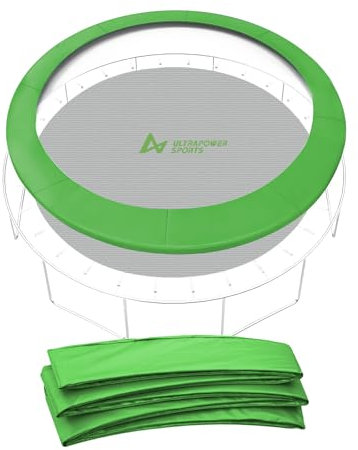 ULTRAPOWER SPORTS Federabdeckung Randschutz Randabdeckung für Trampolin 366cm – 8Stangen Rahmenpolsterung Bunt PVC - UV beständig