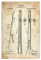 artboxONE Poster 30x20 cm Sport Billard Queue Patent (Antik) - Bild poolbillard billardspiel Blaupause