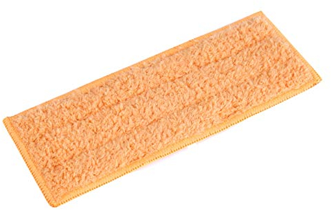 VIFERR Mop Pads, 10 Stück Waschbar Wischpad Microfaser Reinigung Pads Wiederverwendbare Ersatz Pads Kompatibel mit iRobot Braava Jet 240/241 (Orange)