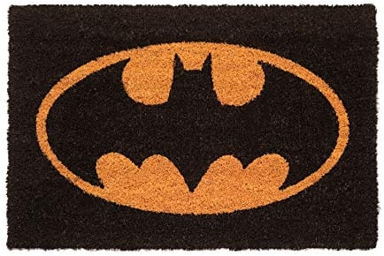 Grupo Erik Kokosmatte Fußmatte DC Comic Batman - Schmutzfangmatte 40x60 cm - Fussmatte Lustig - Türmatte Innen