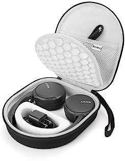 YINKE Custodia per JBL Tune 510BT/Tune 500/Sony WH-CH520 Cuffie Bluetooth, Case Rigida Viaggio in EVA Cover Protettiva Trasporto