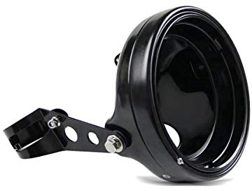 LED Scheinwerfer-Gehäuse MG 7 für Yamaha XJ6 / Diversion/F schwarz