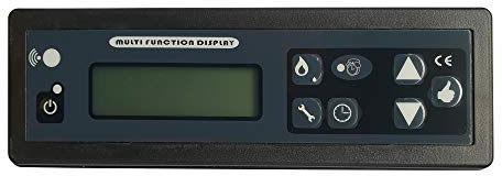 NEMAXX® Display Controller V02.02 für Pelletofen P6 – Original Steuerungseinheit & Ersatzmodul zur Bedienung und effizienten Steuerung (bis 6 kW)