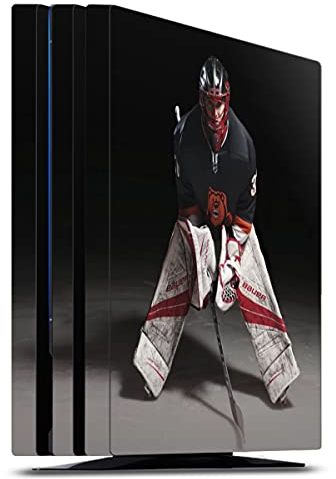 DeinDesign Skin kompatibel mit Sony Playstation 4 Pro Folie Sticker Eishockey Sport Hobby