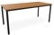 Schreibtisch u. Besprechungstisch mit schwarzem Tischgestell | Konferenztisch Bürotisch Computertisch Mehrzwecktisch Arbeitstisch PC-Tisch Homeoffice-Tisch (buche, 180 x 80 x 77,5 cm)