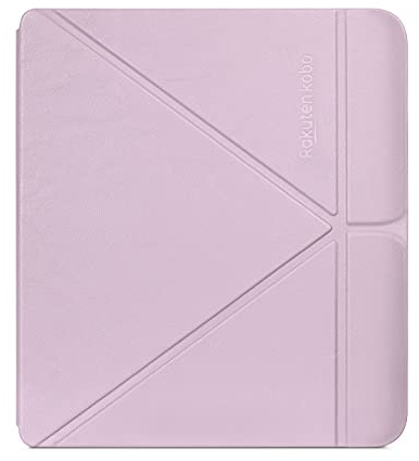 Kobo Étui SleepCover pour Libra 2 | Lavande | Technologie Veille/réveil | Support intégré à 2 Voies | Cuir végétalien | Compatible avec liseuse Kobo Libra 2 7