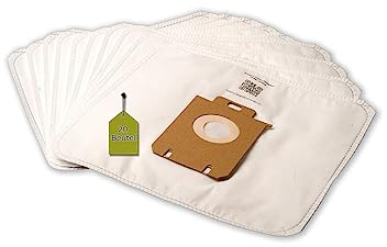 20 Staubsaugerbeutel kompatibel mit AEG VX8-2-6SB, 20 Staubbeutel + 2 Mikro-Filter ähnlich Original Staubsaugerbeutel AEG VX8… Serie, S-Bag G201SM