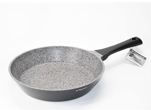 Tognana Padella con Rivestimento Antiaderente adatta a tutti i piani cottura - Granite Titanium (24 cm)