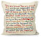 YUESHARE Leinen-Kissenbezug mit inspirierenden Zitaten You Are Brave Enough Loved, motivierende Geschenke für Zuhause, Zimmer, Bett, Sofa, Dekoration, 45,7 x 45,7 cm