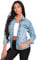 SS7 Damen Jeansjacke Nietendetail