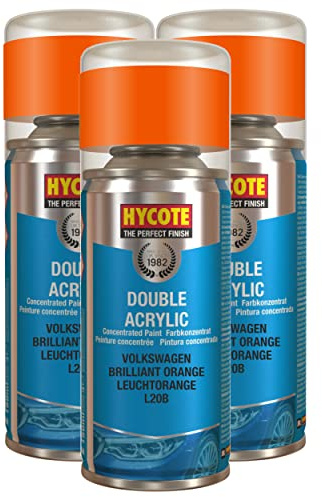 Hycote Volkswagen Brilliant Orange 150ml (Pack of 3)