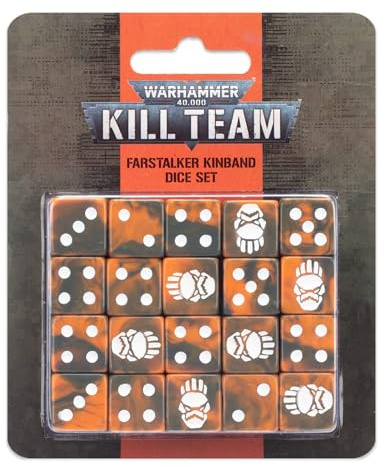 Games Workshop - Warhammer 40.000 - Kill Team: Farstalker Kinband Würfelset