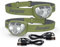 Energizer Kopftaschenlampe, Vision Ultra HD wiederaufladbare Stirnlampe mit 400 Lumen, IPX4 wasserdicht, robuste Konstruktion mit bruchsicherer Linse, helles LED-Licht mit wiederaufladbarem Akku