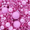 A Pinch Of - Pearls Mix - Pinks - Cake Topper Sprinkles - 30g Edible Shimmer Ball Cupcake Decorations - Weddings, Christenings & Valentines