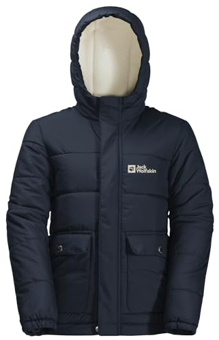 Jack Wolfskin Unisex Kinder Snow Fox K Jacket, Night Blue, 140