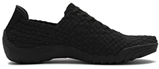 Bernie Mev Rigged Vivaldi Damen Slip on Turnschuhe (Black, EU Schuhgrößensystem, Erwachsene, Damen, Numerisch, M, 38)